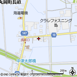 福井県坂井市丸岡町長畝70周辺の地図