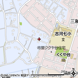 茨城県古河市鳥喰522周辺の地図