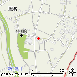 茨城県古河市恩名2572周辺の地図