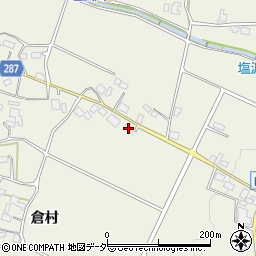 長野県松本市内田1445-1周辺の地図