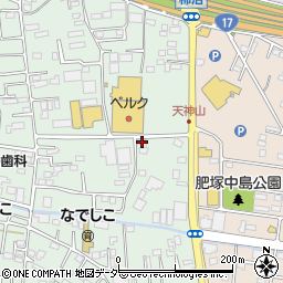 埼玉県熊谷市柿沼633-1周辺の地図