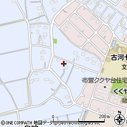 茨城県古河市鳥喰526周辺の地図