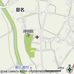 茨城県古河市恩名2614周辺の地図