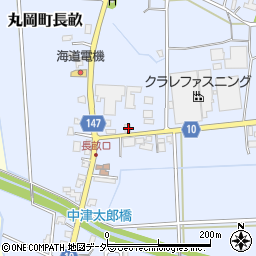 福井県坂井市丸岡町長畝71周辺の地図