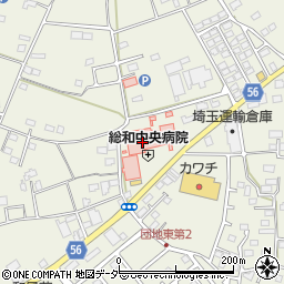 総和中央病院 居宅介護支援事業所周辺の地図