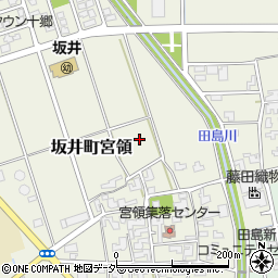 福井県坂井市坂井町宮領周辺の地図