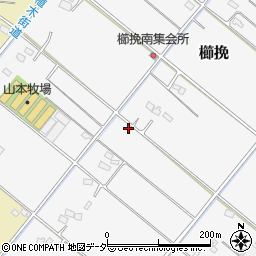 埼玉県深谷市櫛挽119周辺の地図