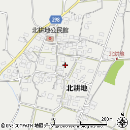 長野県松本市今井北耕地周辺の地図