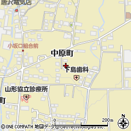 長野県東筑摩郡山形村小坂2580-1周辺の地図