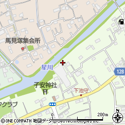 埼玉県行田市下池守565周辺の地図