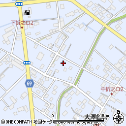 埼玉県深谷市折之口265周辺の地図