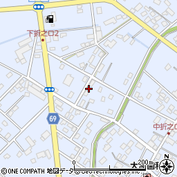 埼玉県深谷市折之口268周辺の地図