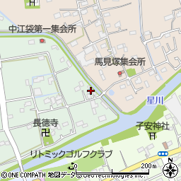埼玉県行田市中江袋97周辺の地図