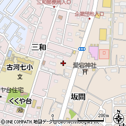 茨城県古河市坂間179周辺の地図