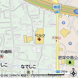 武蔵野銀行ベルク柿沼店 ＡＴＭ周辺の地図