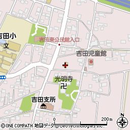 セブンイレブン塩尻広丘吉田店周辺の地図
