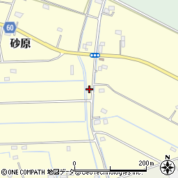 埼玉県加須市砂原1621周辺の地図