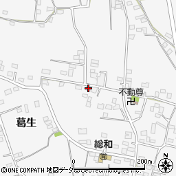 茨城県古河市葛生1368-1周辺の地図