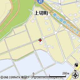 岐阜県高山市上切町645周辺の地図