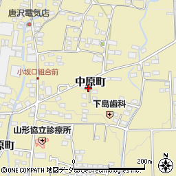 長野県東筑摩郡山形村小坂2580-3周辺の地図