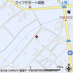 埼玉県深谷市人見715周辺の地図