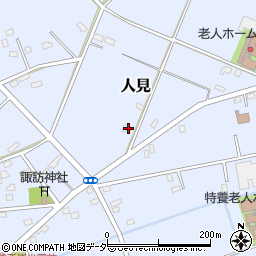 埼玉県深谷市人見2079周辺の地図