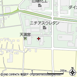 ニチアスウレタン株式会社　埼玉工場周辺の地図