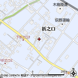 埼玉県深谷市折之口876周辺の地図