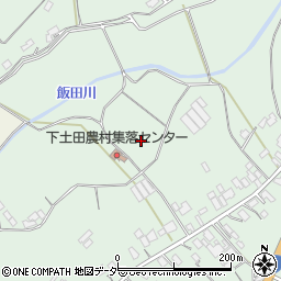 茨城県かすみがうら市下土田周辺の地図