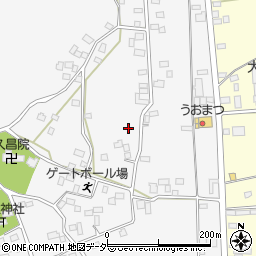 茨城県古河市山田439周辺の地図