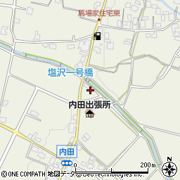 長野県松本市内田1222周辺の地図