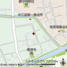 埼玉県行田市中江袋101周辺の地図