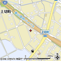岐阜県高山市上切町587周辺の地図