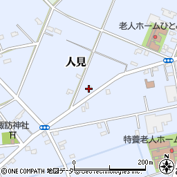 埼玉県深谷市人見2074周辺の地図