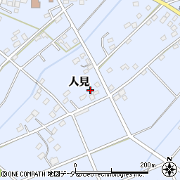 埼玉県深谷市人見793周辺の地図