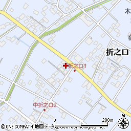 埼玉県深谷市折之口318周辺の地図