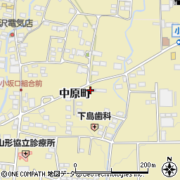 長野県東筑摩郡山形村2581周辺の地図