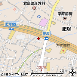 松屋 熊谷バイパス店周辺の地図