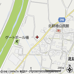 土合松本線周辺の地図