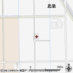 茨城県つくば市北条3064周辺の地図