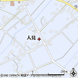 埼玉県深谷市人見792周辺の地図