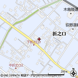 埼玉県深谷市折之口963周辺の地図