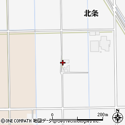 茨城県つくば市北条3063周辺の地図