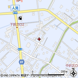 埼玉県深谷市折之口275周辺の地図