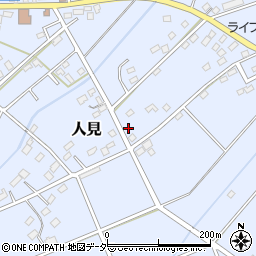 埼玉県深谷市人見746周辺の地図