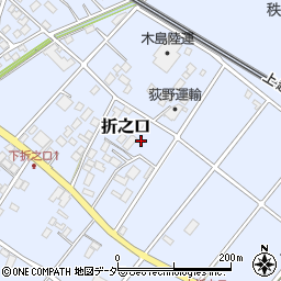 埼玉県深谷市折之口880周辺の地図