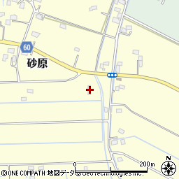 埼玉県加須市砂原1625周辺の地図