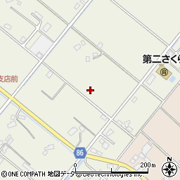 埼玉県深谷市櫛引周辺の地図