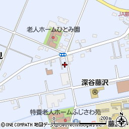埼玉県深谷市人見2051周辺の地図