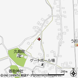 茨城県古河市山田515周辺の地図